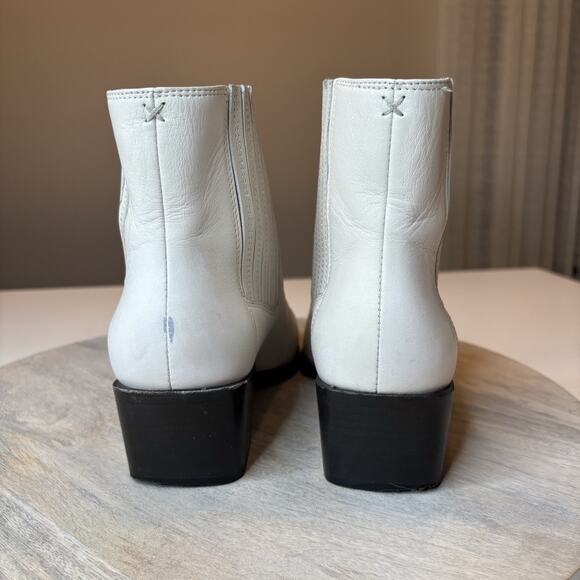 Rag & Bone Rover Smooth Leather Chelsea Ankle Bootie Boots US Size 8.5 - Picture 7 of 10